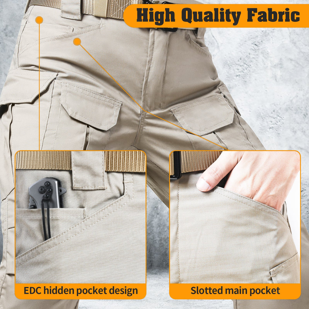 Archon IX8 Waterproof Utility Cargo Pants Khaki