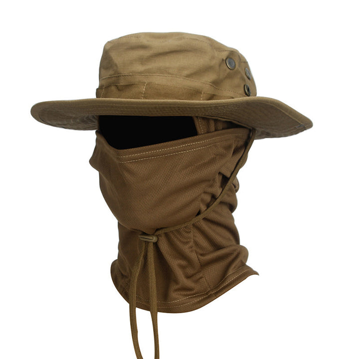 TWS UV Protection Boonie Hat with Balaclava – For Fishing, Hiking, Hunting & Military Use