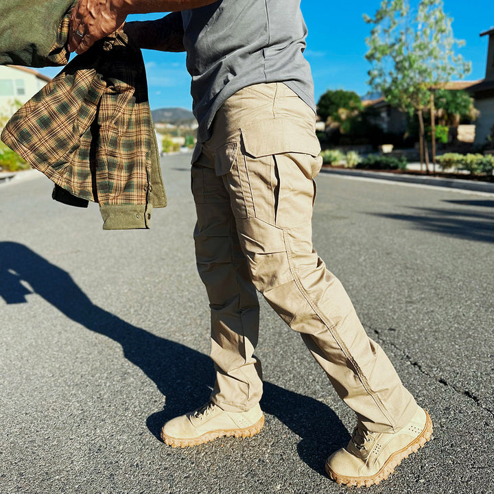 Archon IX8 Waterproof Utility Cargo Pants Khaki
