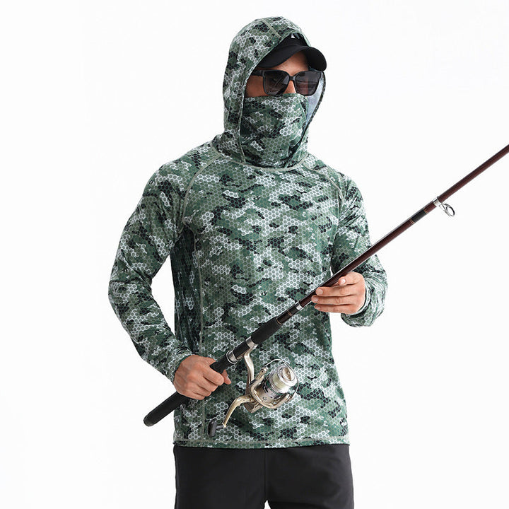 FieldGuard Men's Quick-Dry UV Fishing Shirt