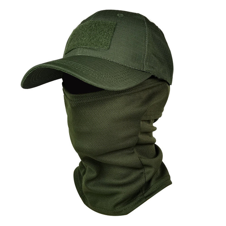 TWS UV Protection Hat with Balaclava – For Fishing, Hiking, Hunting & Military Use