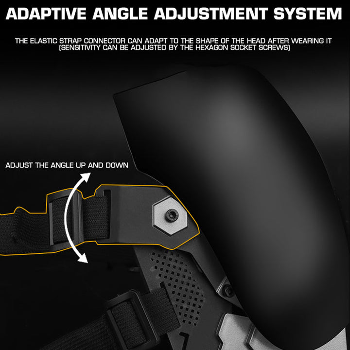 Cyber Commander Detachable Lens Full Face Mask