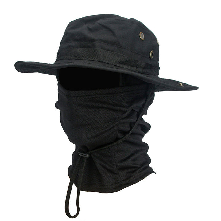 TWS UV Protection Boonie Hat with Balaclava – For Fishing, Hiking, Hunting & Military Use