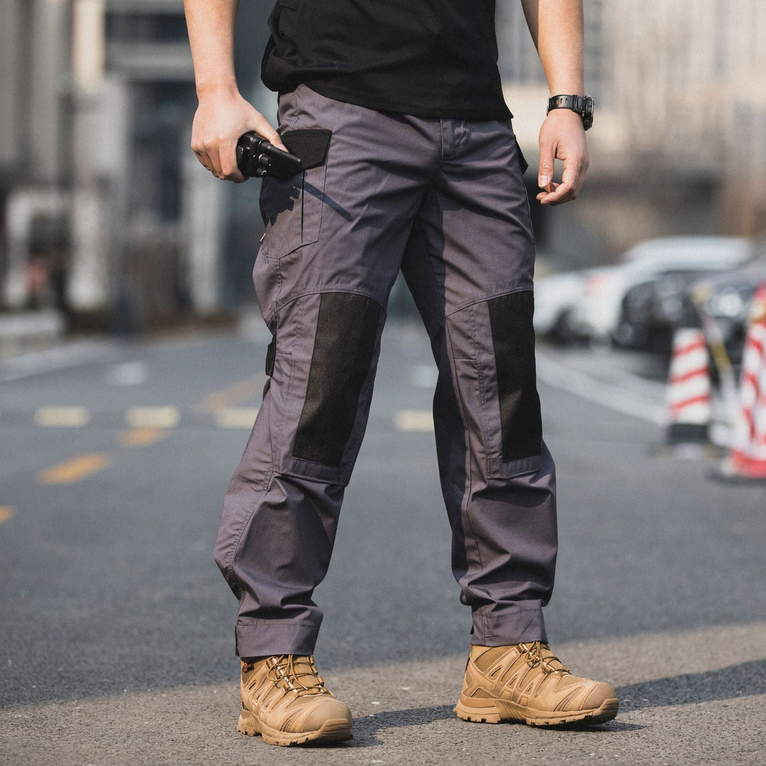 Men's Urban Cargo Trousers Waterproof Ripstop Tactical Pants