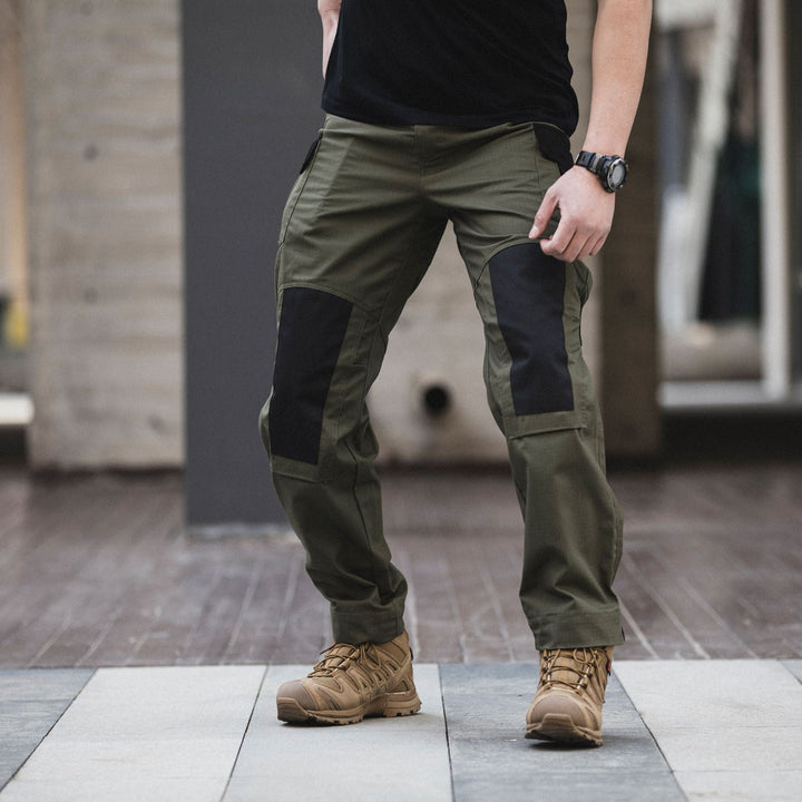 Men's Urban Cargo Trousers Waterproof Ripstop Tactical Pants