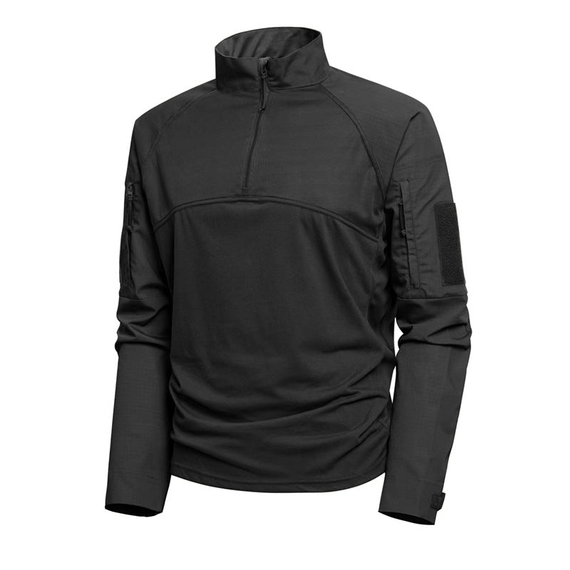 Men's Tactical Combat Shirt – Long-Sleeve Outdoor Work Top