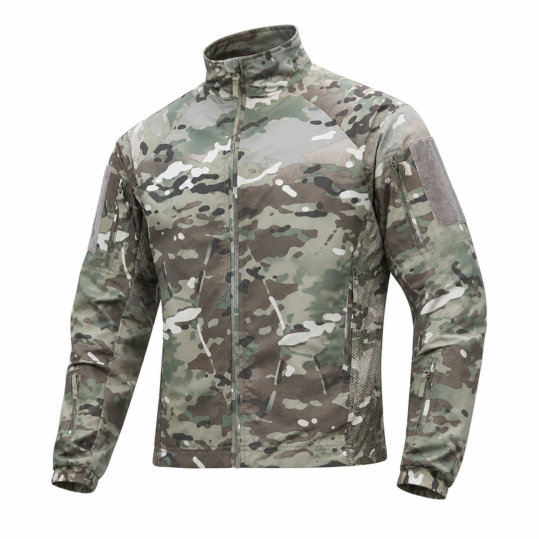 Men's delta tactical softshell jacket in Camouflage