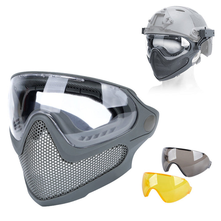 TWS Full Face Tactical Safety Protective Mask