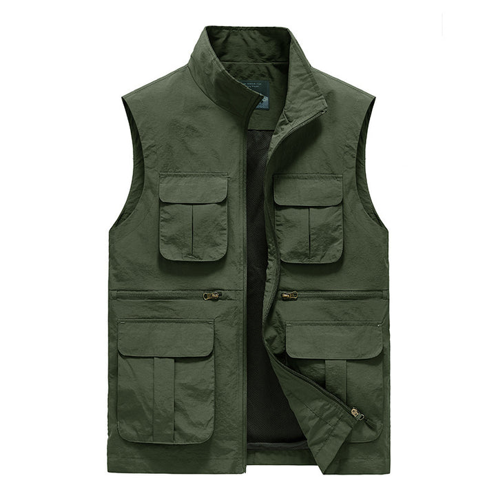 Travel Work Vest Green