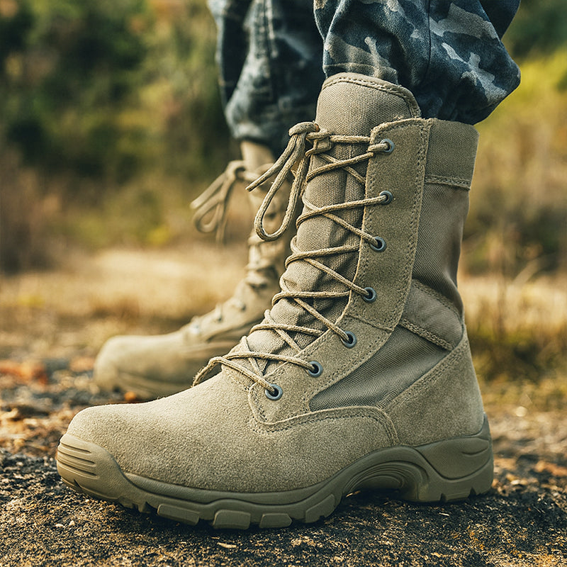 TWS Men's Vanguard 8" High Top Tactical Combat Boots