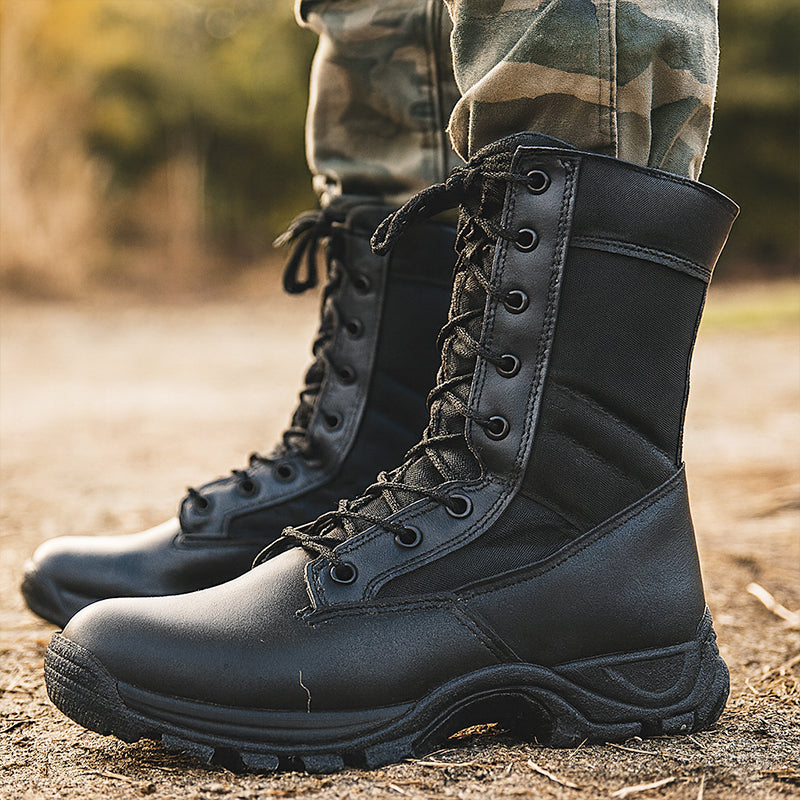 TWS Men's Vanguard 8" High Top Tactical Combat Boots