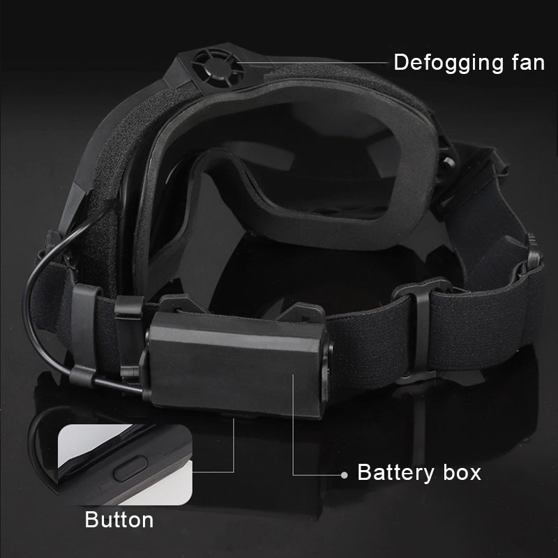 TWS Anti Fog Tactical Shooting Safety Goggles & Glasses