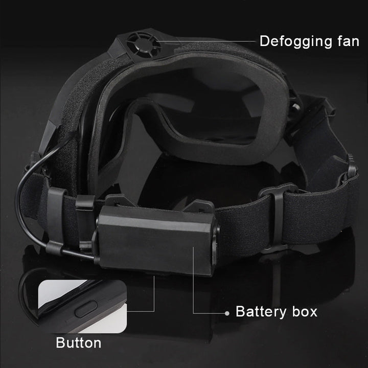 TWS Anti Fog Tactical Shooting Safety Goggles & Glasses