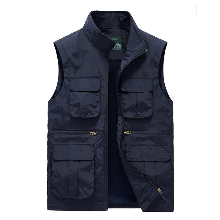 Travel Work Vest Blue