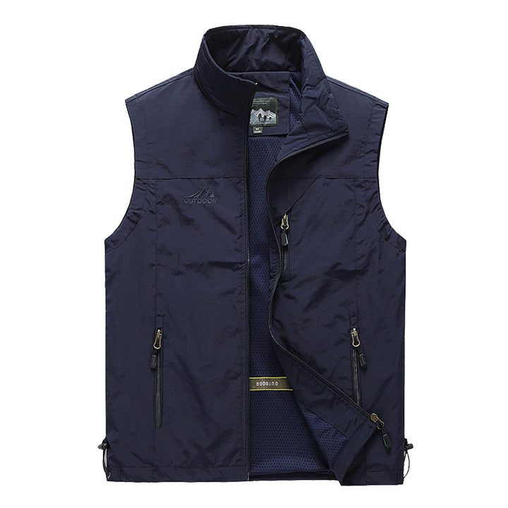 Quick Dry Outdoor Vest Blue