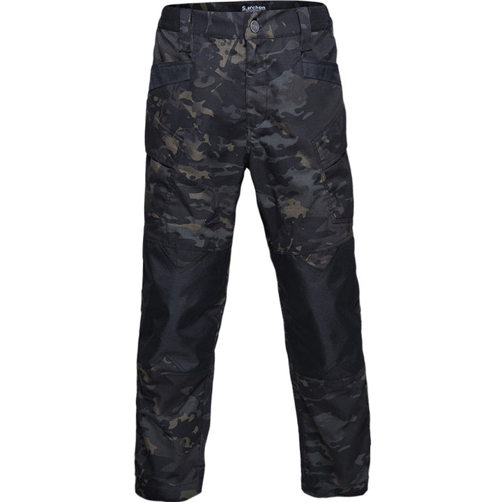 Thunder Pro Waterproof Rip-Stop Tactical Pants Dark Camo