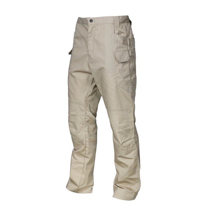 Men's Scout Water Resistant Ripstop Tactical Cargo Pants Khaki