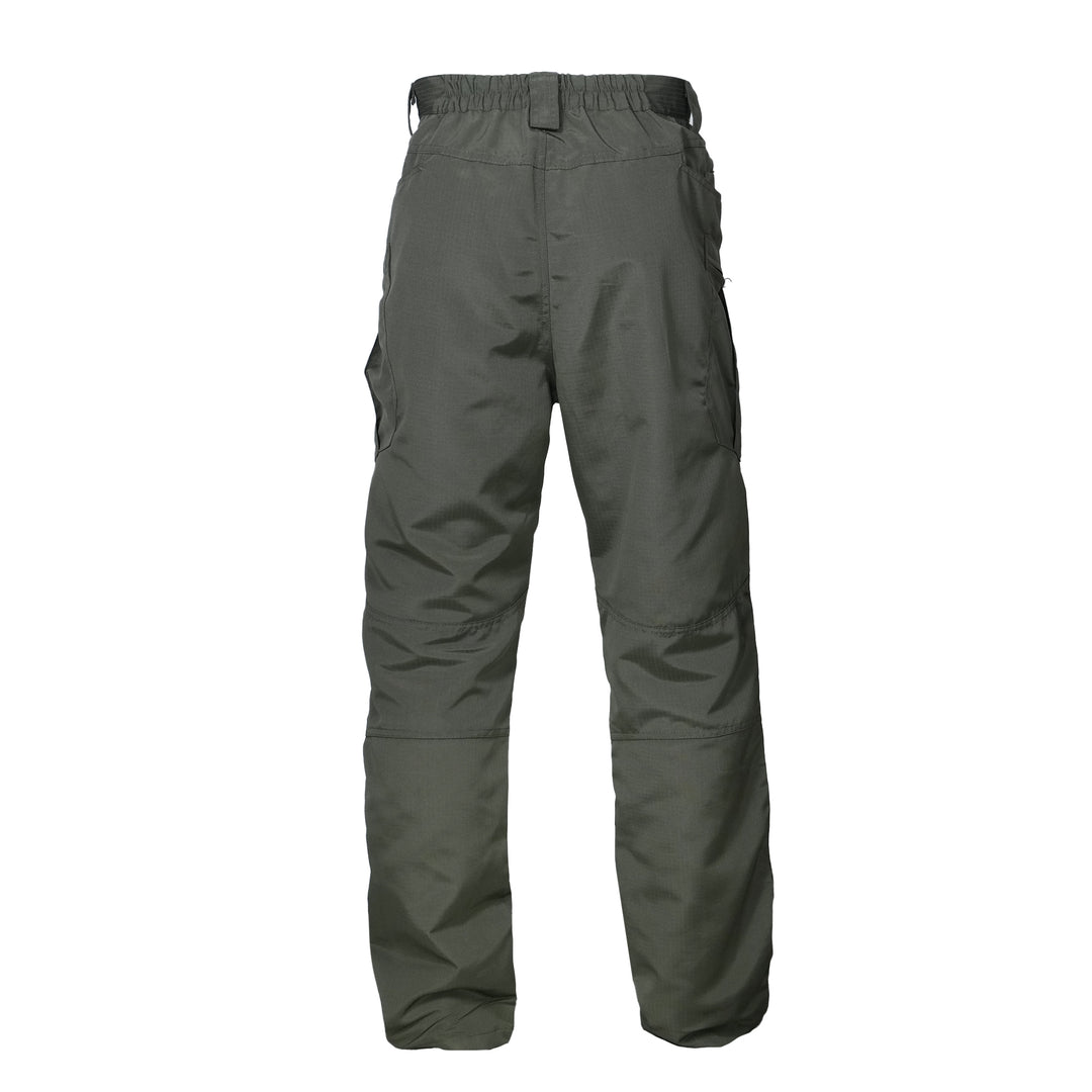 Men's Scout Water Resistant Ripstop Tactical Cargo Pants Army Green