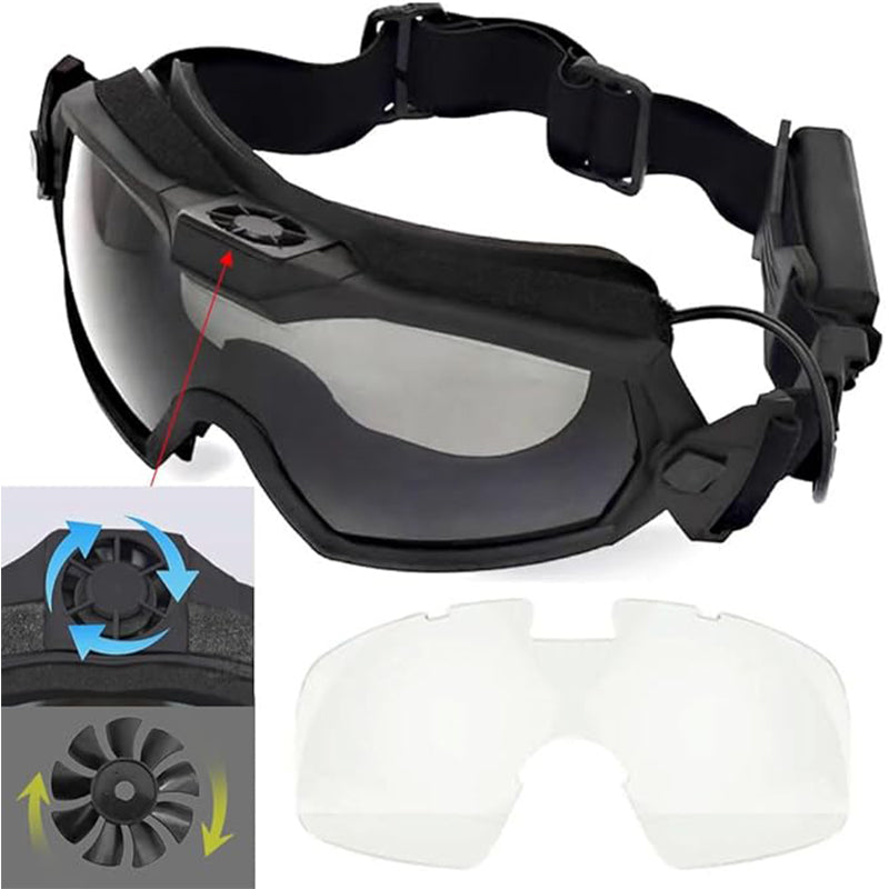 TWS Anti Fog Tactical Shooting Safety Goggles & Glasses