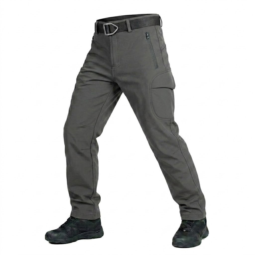 Men's Water-Resistant Tactical Multi-Pocket Softshell Pants