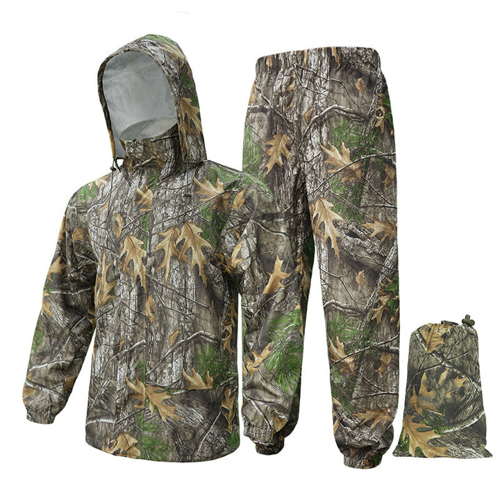 TWS Hunting Rain Suit - Men's Waterproof & Lightweight Rain Coat