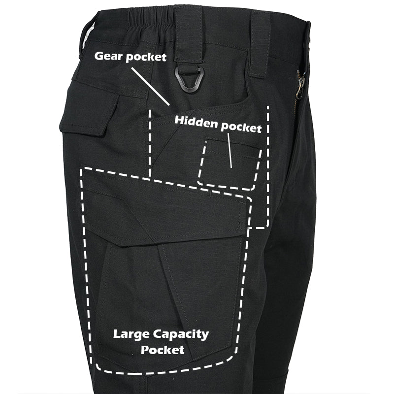 Rip-Stop Tactical Pant Pockets