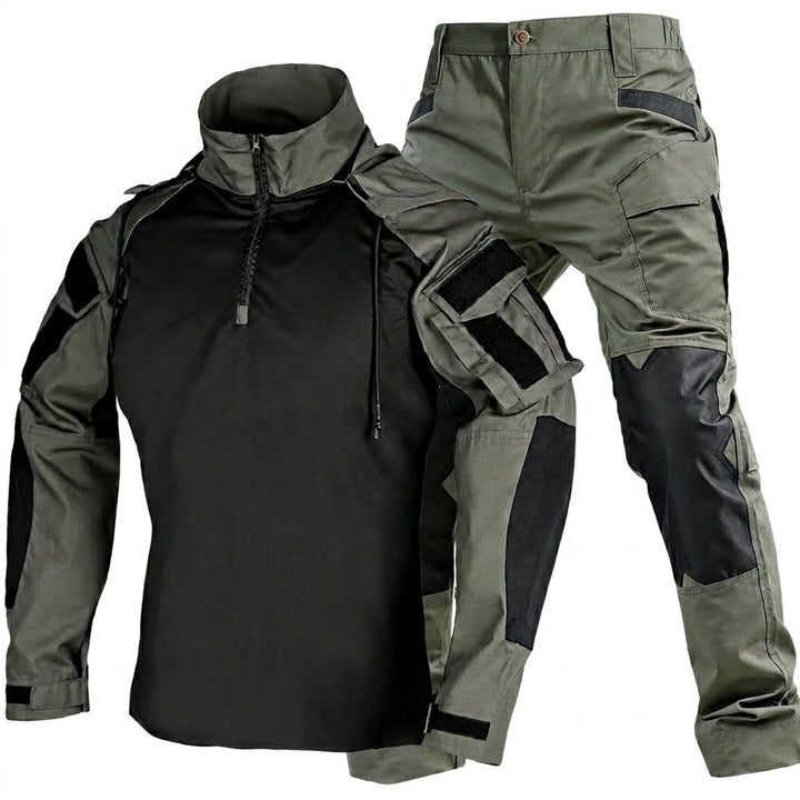 Men’s Tactical Uniform Set – Quick Dry Hoodie Combat Shirt, Pants