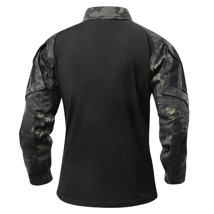 G3 Pro Rapid Assault Combat Shirt With Pockets Dark Camo