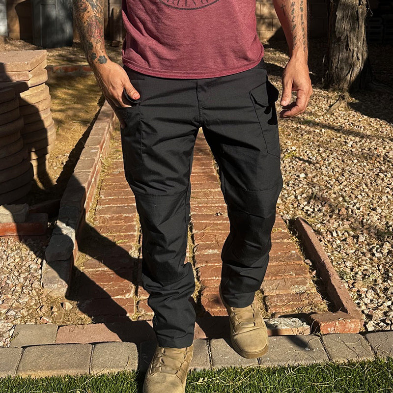 Men's Scout Water Resistant Ripstop Cargo Trousers Tactical Pants