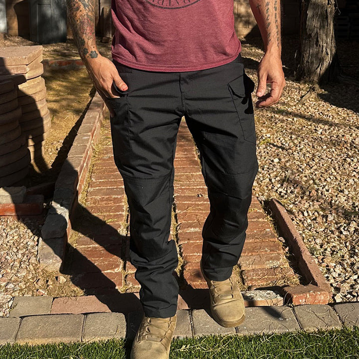 Men's Scout Water Resistant Ripstop Cargo Trousers Tactical Pants
