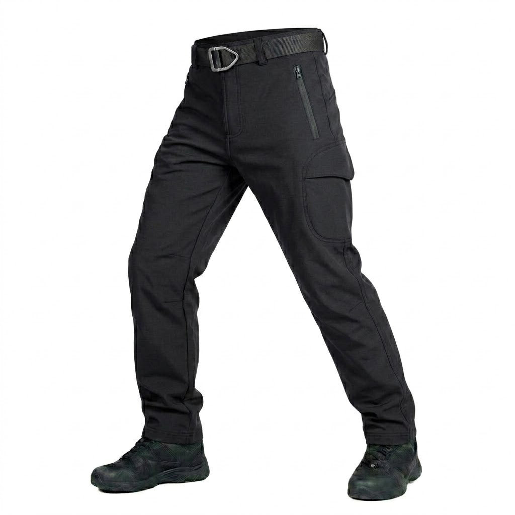 Men's Water-Resistant Tactical Multi-Pocket Softshell Pants