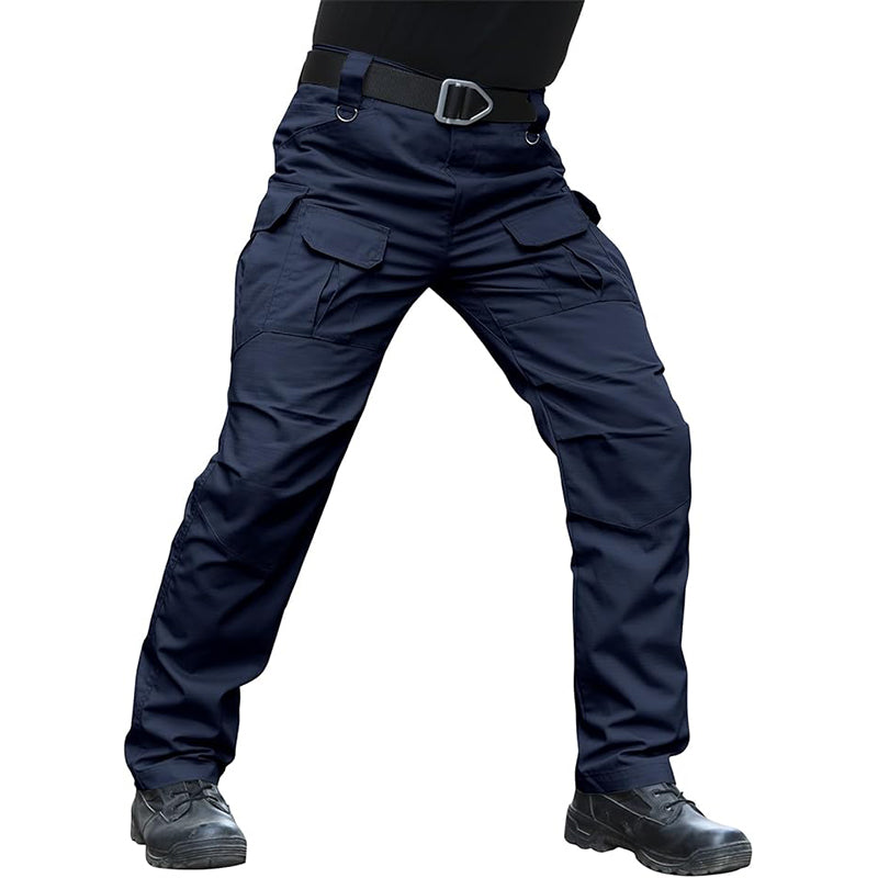 Archon IX8 Outdoor Tactical Pants Waterproof Cargo Trousers-Navy blue