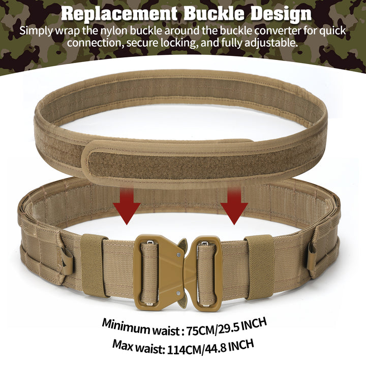 TWS 5 in 1 Quick Release Tactical Duty Belt