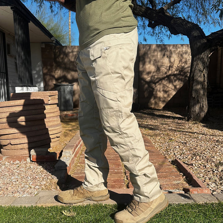 Men's Scout Water Resistant Ripstop Cargo Trousers Tactical Pants