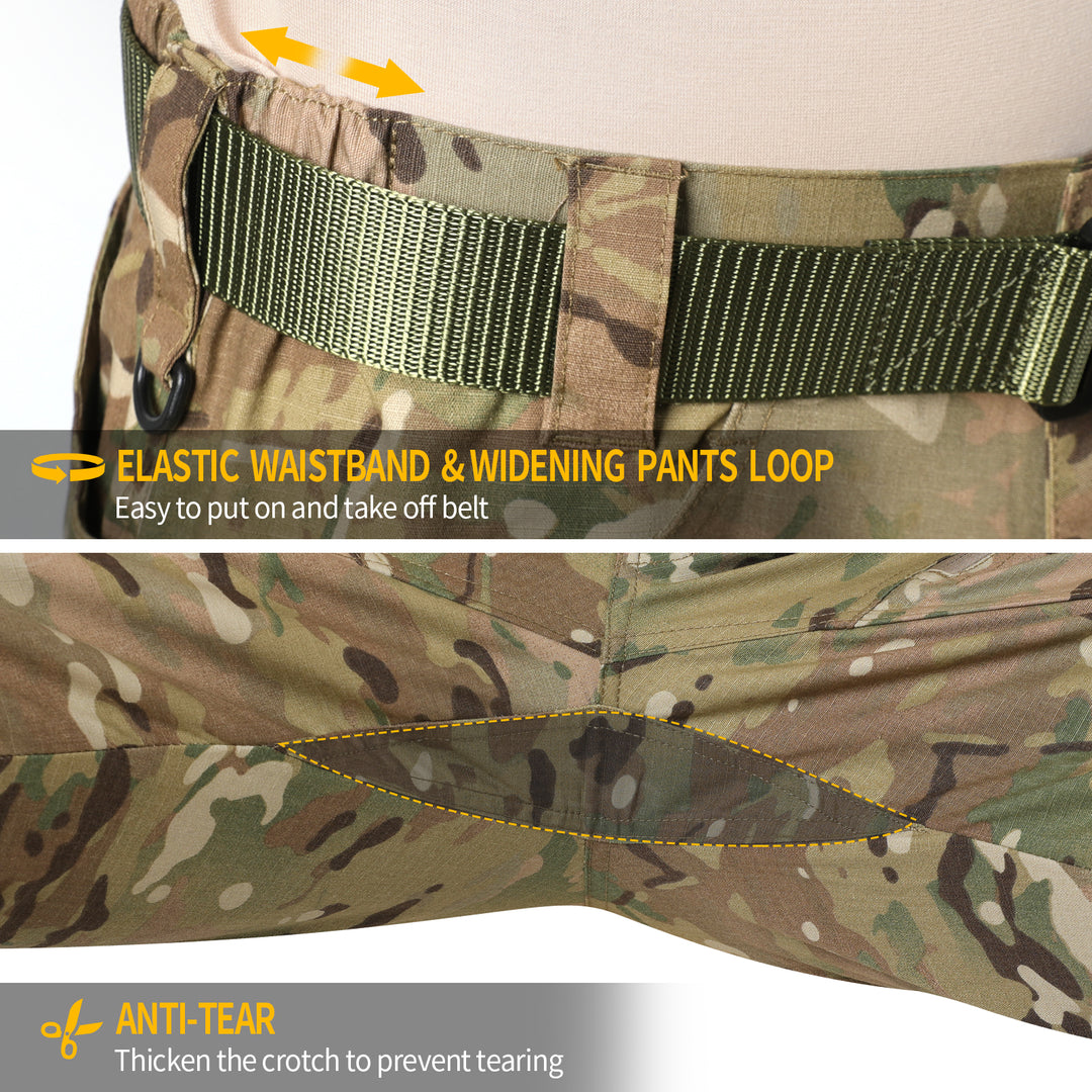 Men's Urban Pro Stretch Tactical Pants Camouflage