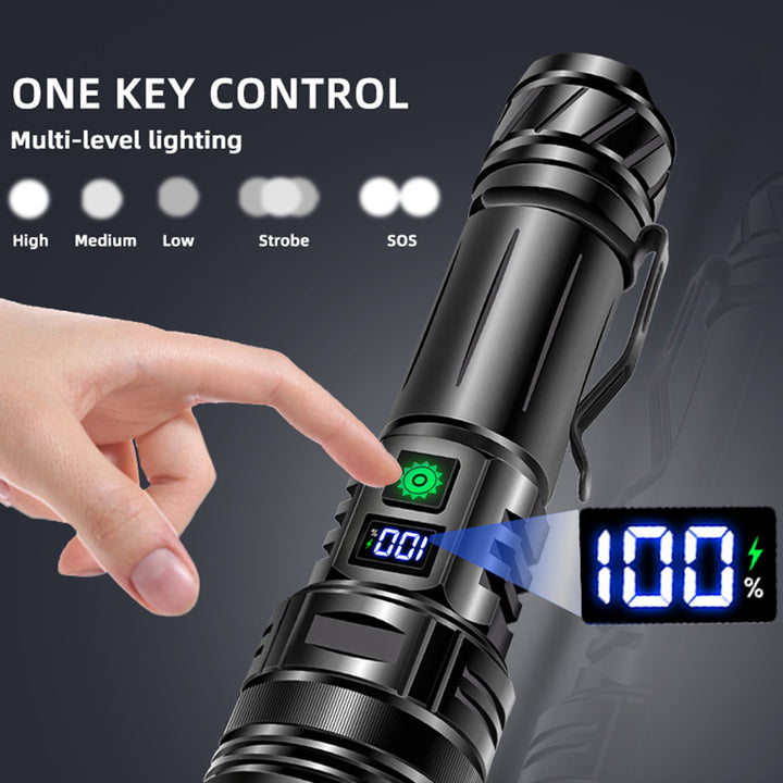 A05 Portable & Rechargeable Tactical LED Flashlight