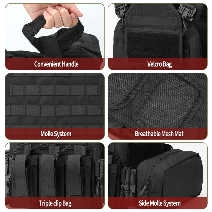 All Mission Quick Release Assault Tactical Vest