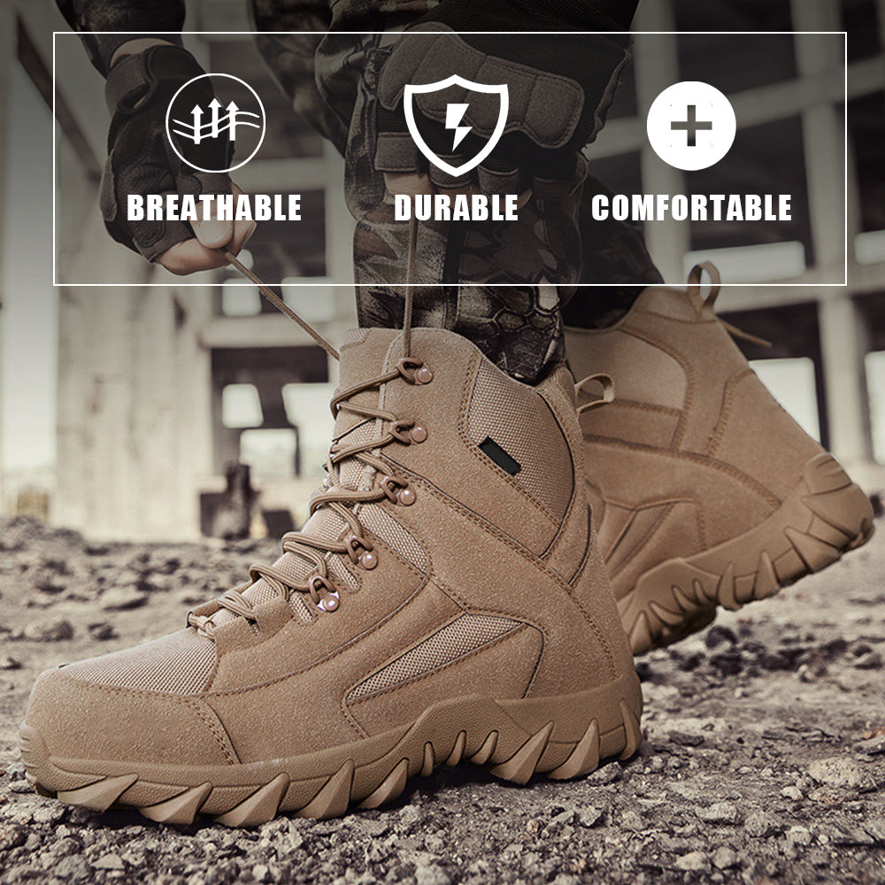 Men's Summit X Tactical Outdoor Boots High Top Military Boots