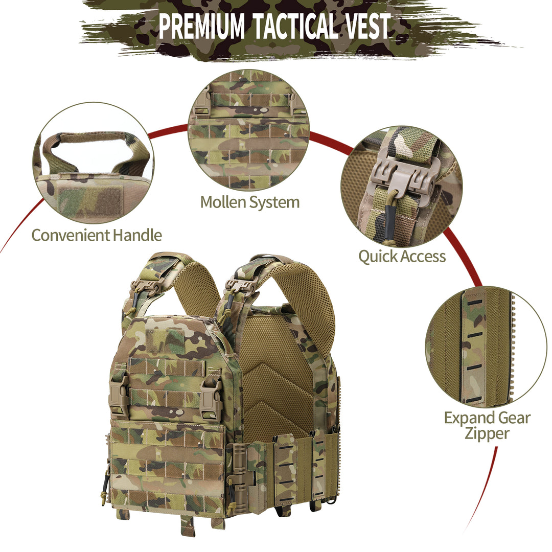 TWS Quick Release Rampage Plate Carrier