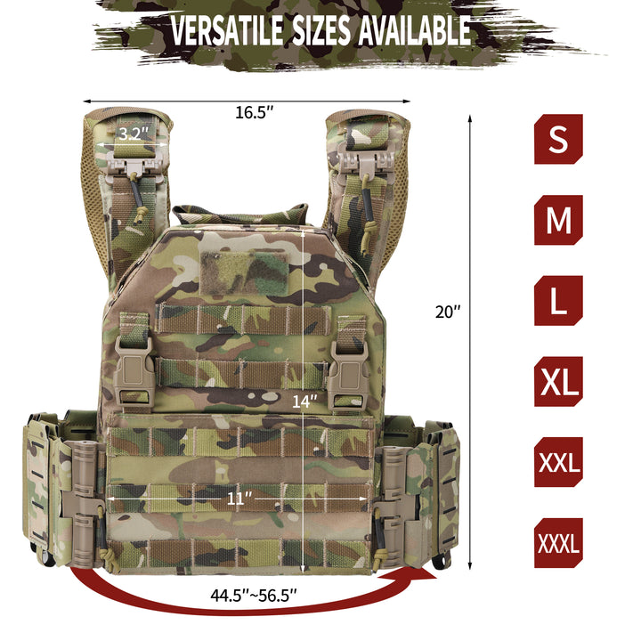 TWS Quick Release Rampage Plate Carrier