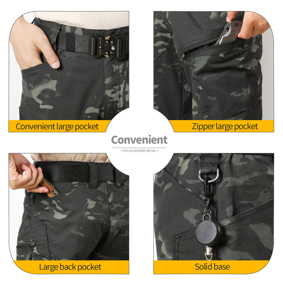 Men's Urban Pro Stretch Tactical Pants Dark Camo