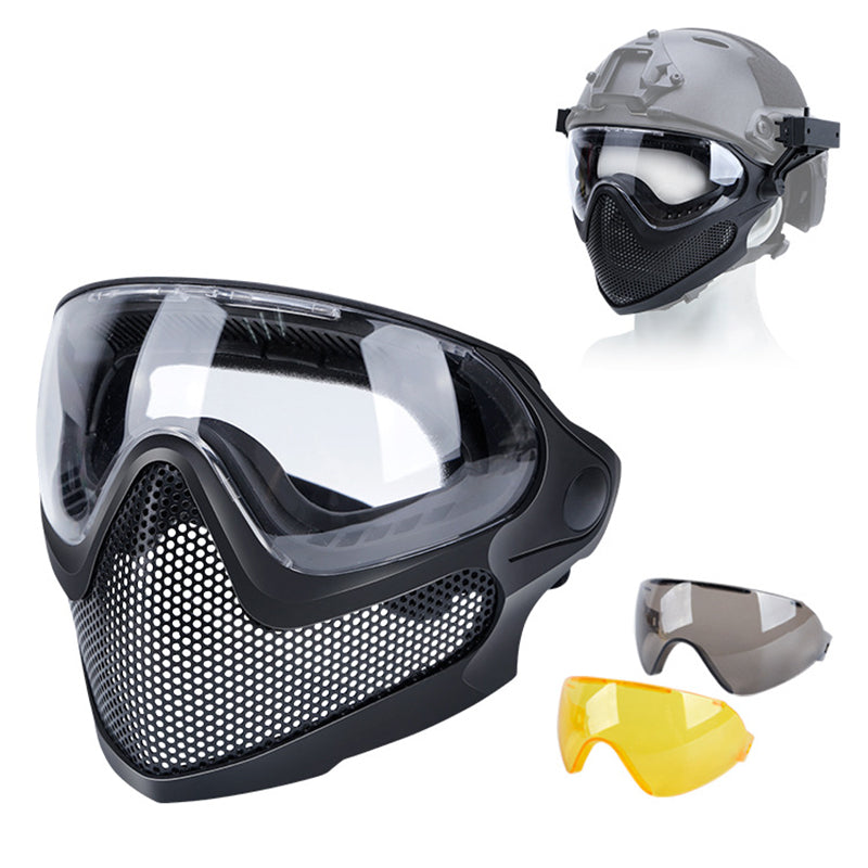 TWS Full Face Tactical Safety Protective Mask