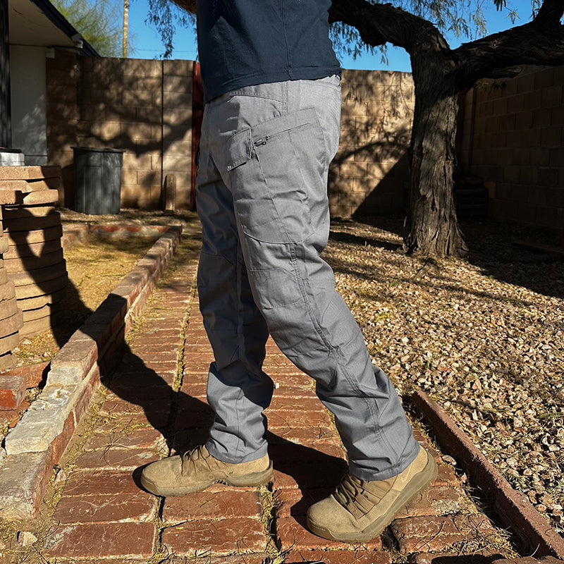 Men's Scout Water Resistant Ripstop Cargo Trousers Tactical Pants