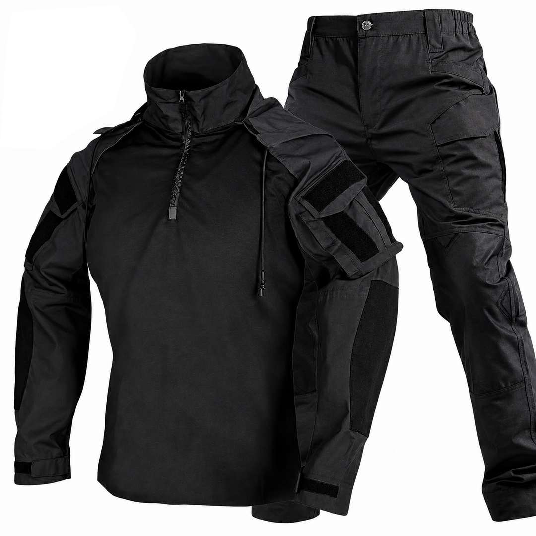 Men’s Tactical Uniform Set – Quick Dry Hoodie Combat Shirt, Pants