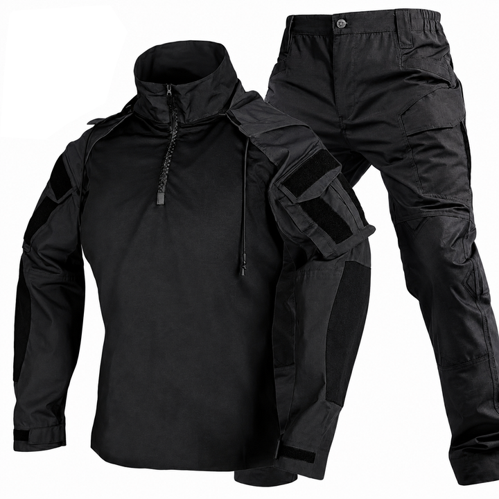 Men’s Tactical Uniform Set – Quick Dry Hoodie Combat Shirt, Pants