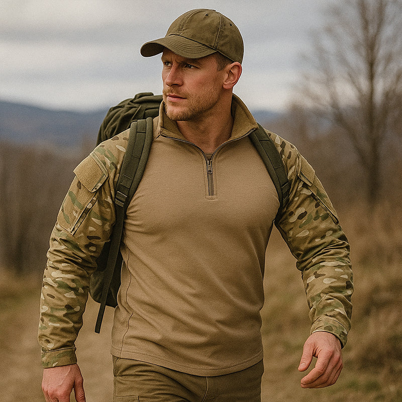 G3 Pro Rapid Assault Combat Shirt With Pockets Camouflage