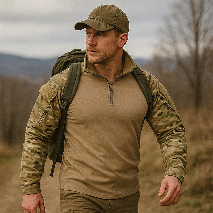 G3 Pro Rapid Assault Combat Shirt With Pockets Camouflage
