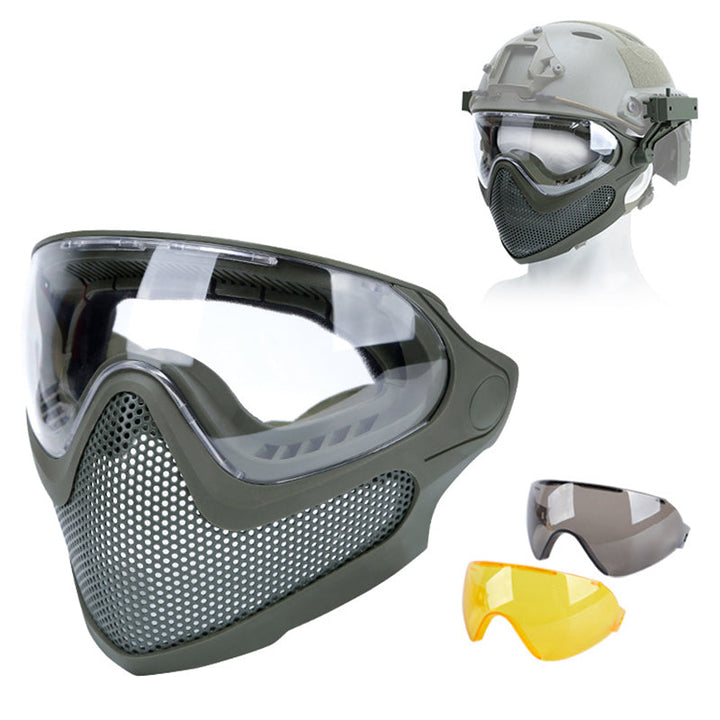 TWS Full Face Tactical Safety Protective Mask
