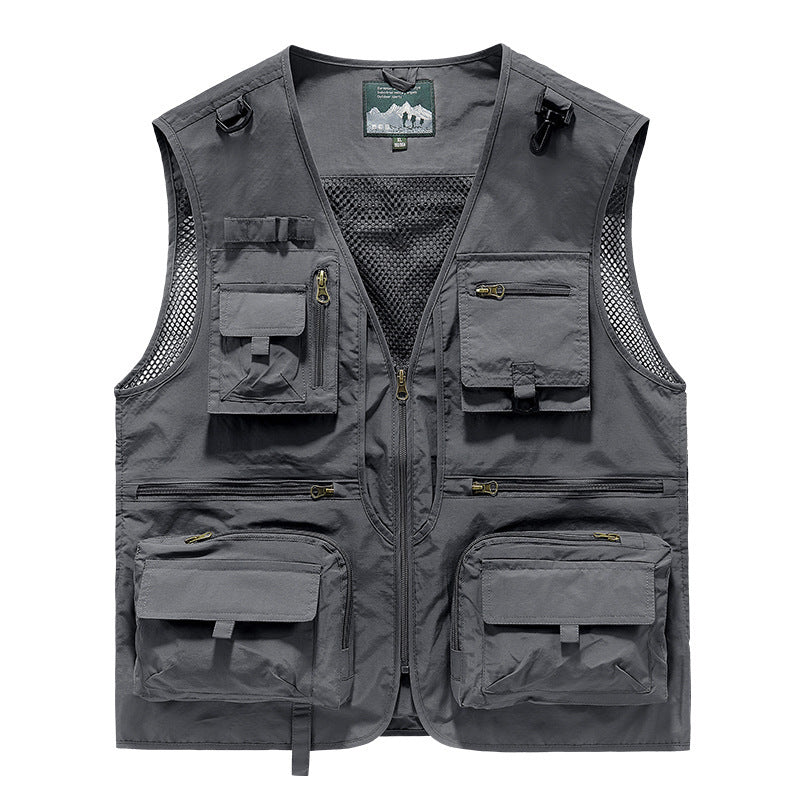 Cargo Vest Dark gray