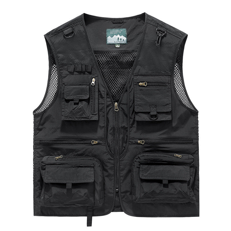 Cargo Vest Black